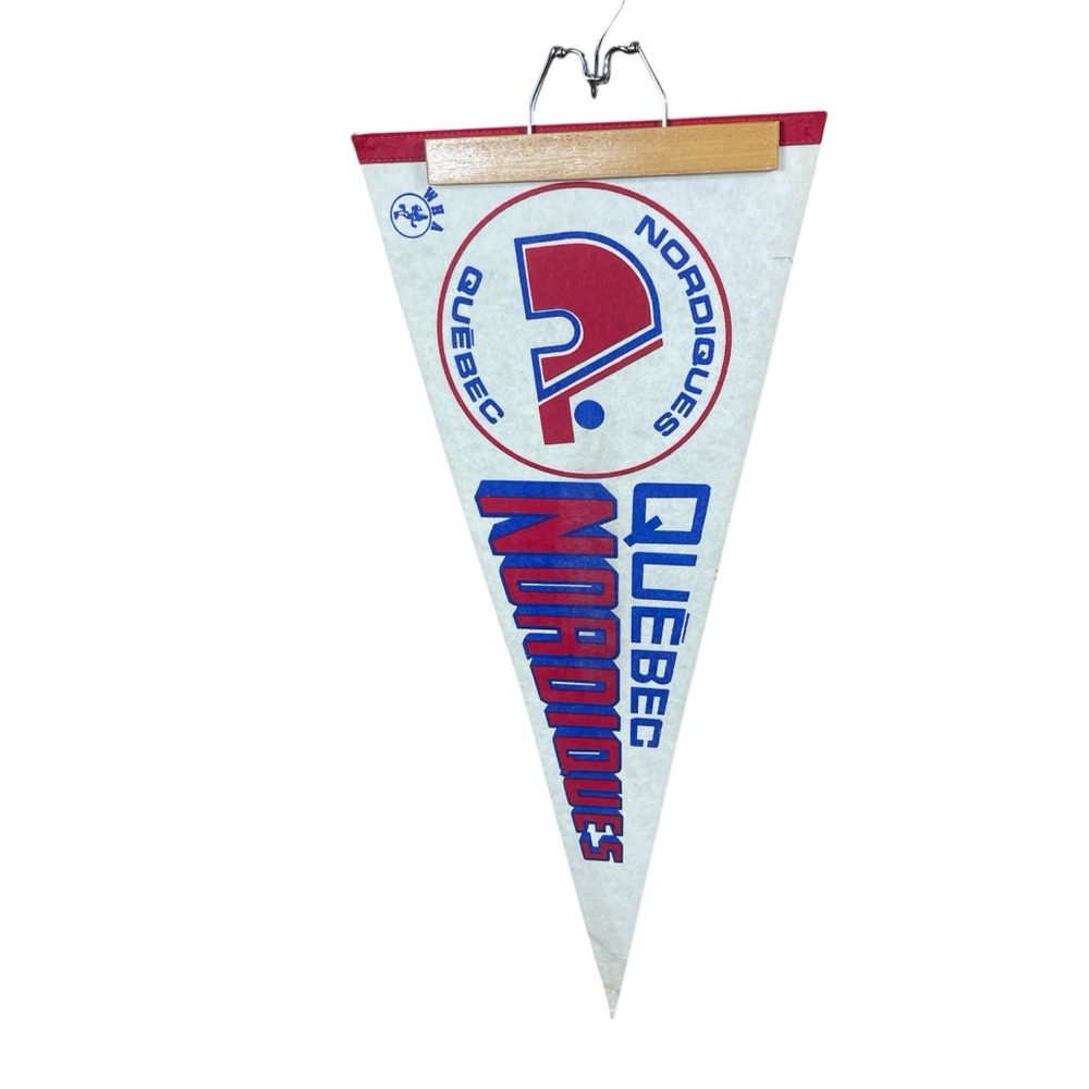 Original Vintage 1960- 70’s WHA Quebec Notdiques Hockey Men’s Stadium Penna…